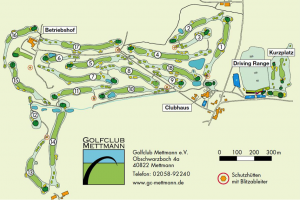 Golfclub Mettmann Plan